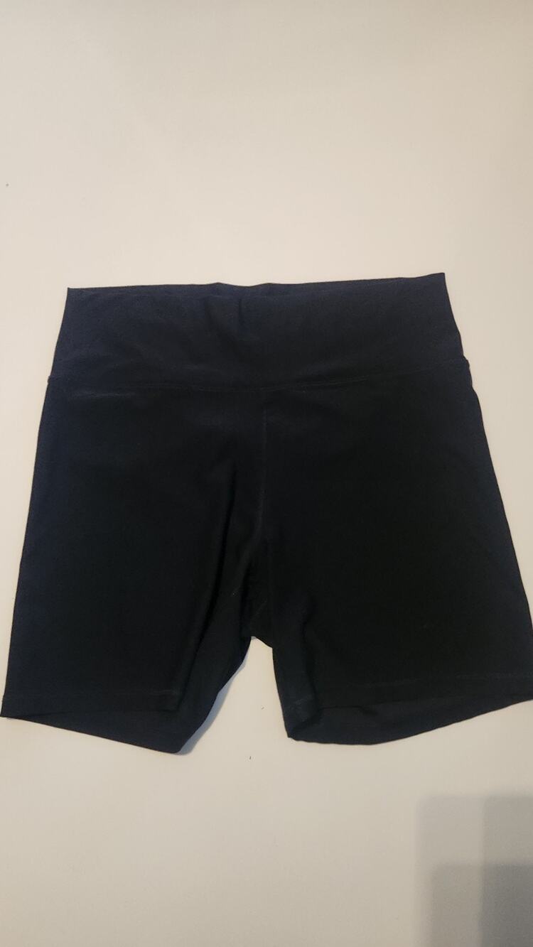 Old Navy Active Cloud+ High-Rise Bike Shorts Black Womens Size XL Go-Dry #461
